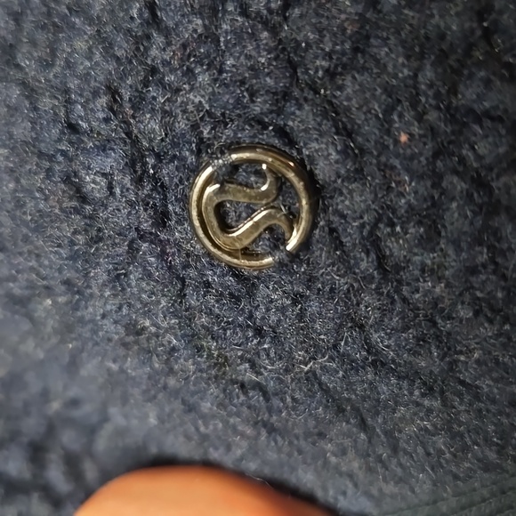 Lululemon Stand Out Sherpa 1/2 Zip In True Navy - Picture 6 of 6